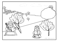 68-line art