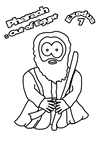 81-Colouring-page-Moses