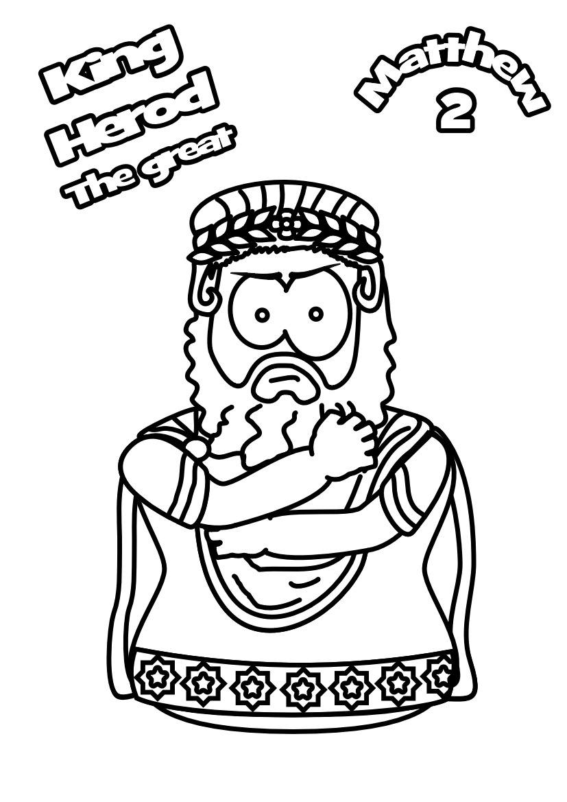 88-Herod-the Great-Colouring-page