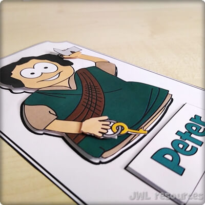 Who Am I? Simon-Peter (Matthew 16) | Craft 1