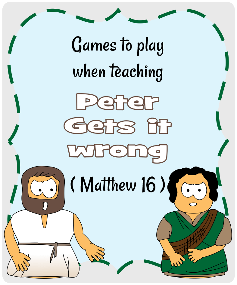 Peter gets it wrong (Matthew 16)-Play