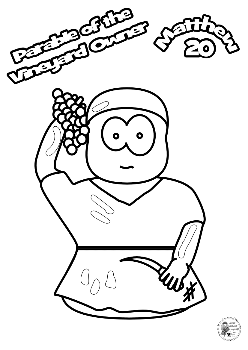 100-Worker-1-Colouring-page