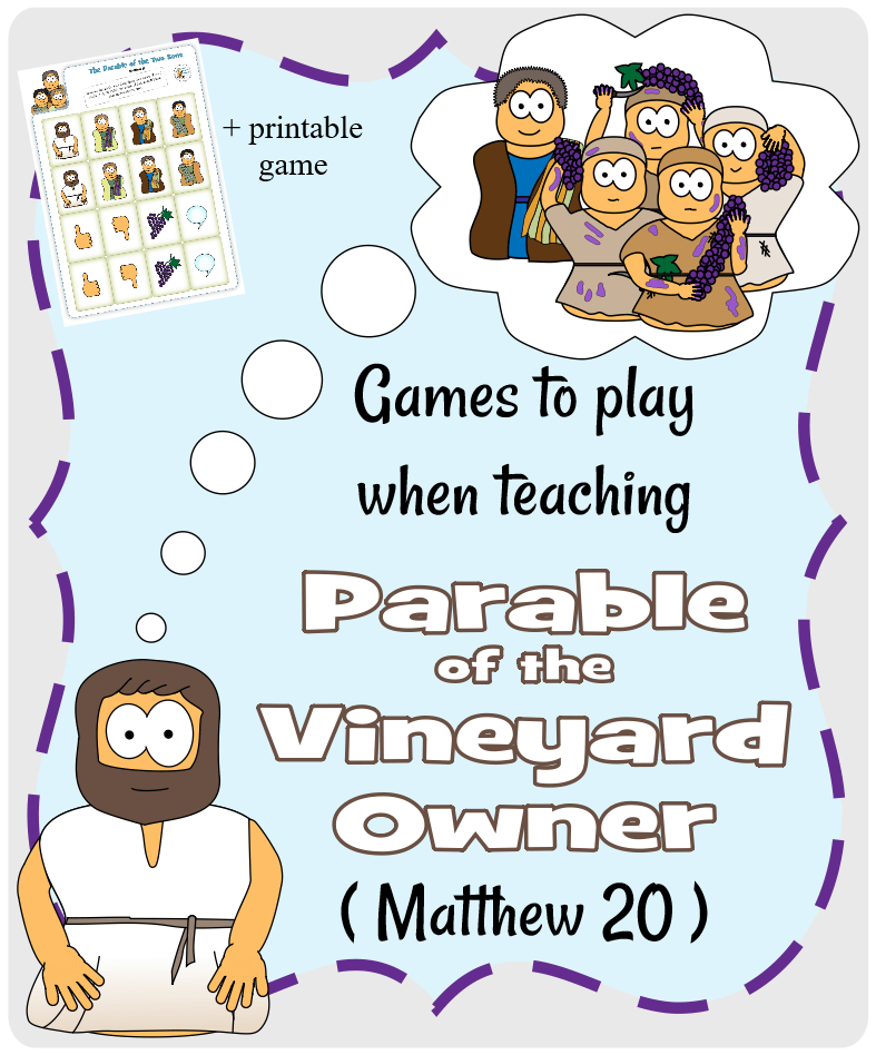 Parable of the Two Sons (Matthew 21) - Games