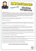 Story notes based on Matthew 18 where Jesus tells the parable of the forgiven debt.