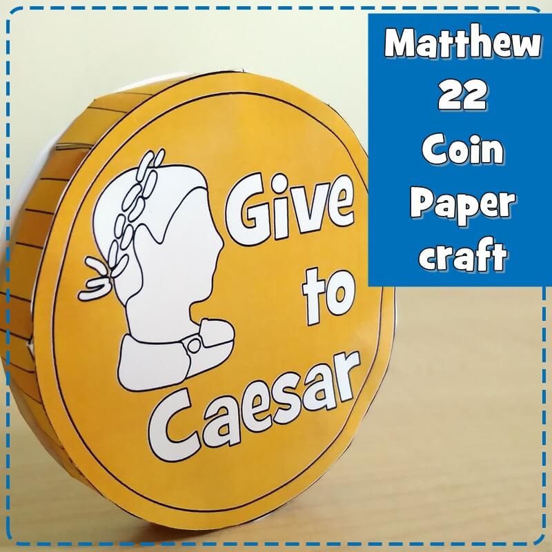The Question about Taxes (Matthew 22)| Craft 2