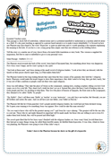 Story notes based on Matthew 23 where Jesus confronts religious hypocrisy