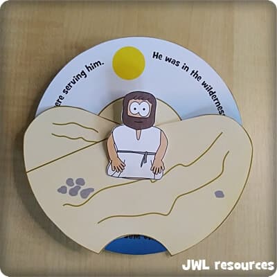 Jesus in the Desert (Mark 1) | Craft