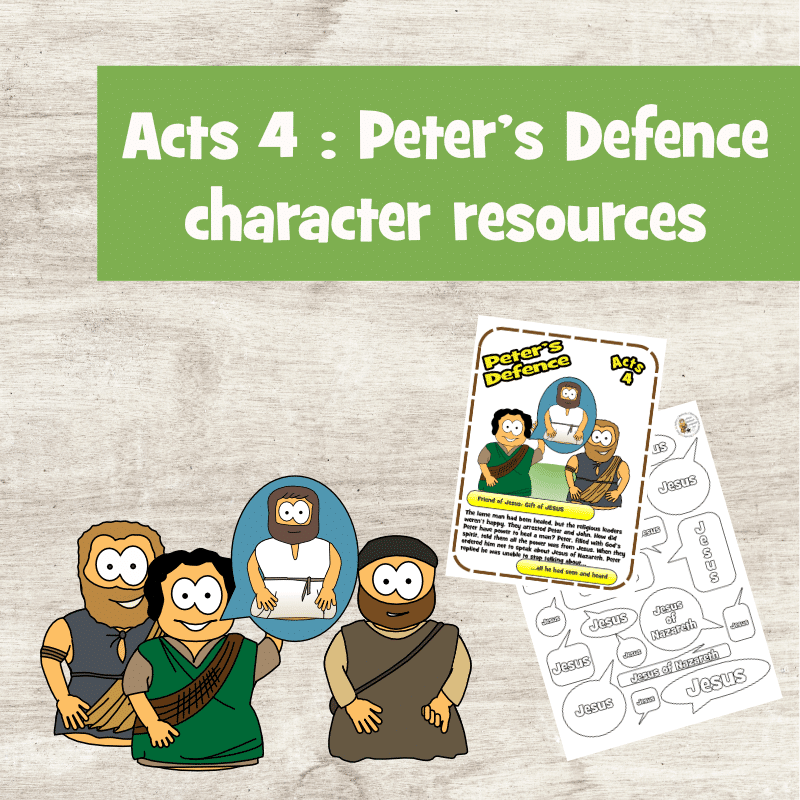 Peter’s Defence (Acts 4)