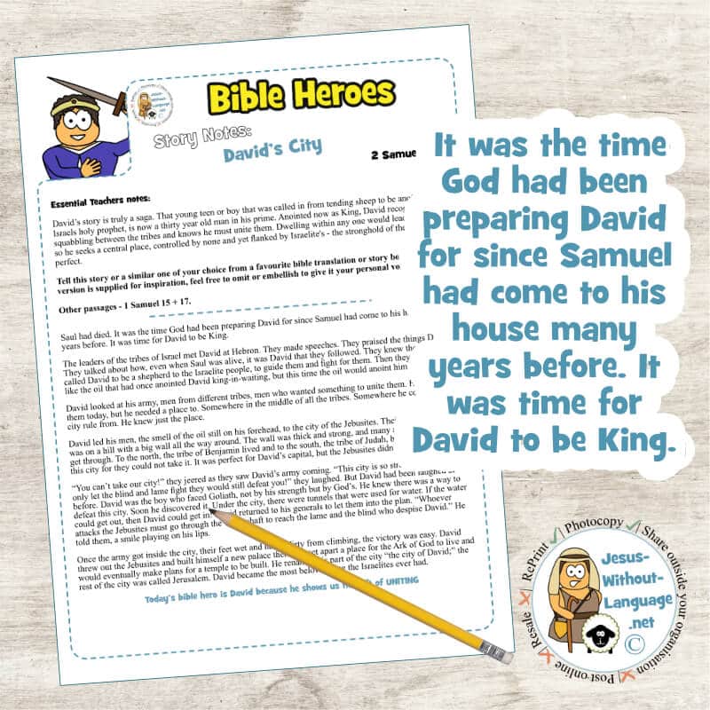 David's City (2 Samuel 5) | Story