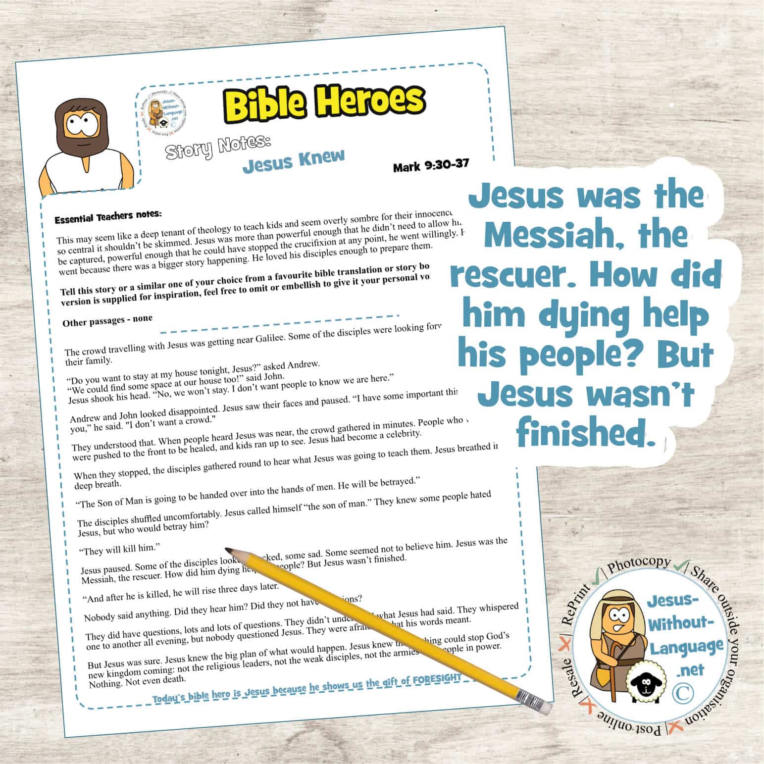Jesus Knew (Mark 9) | Story