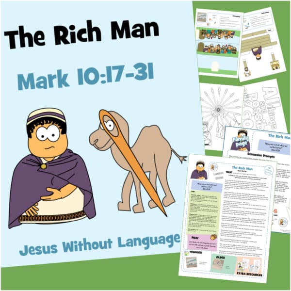 The Rich man, Camel and Needle- Mark 10