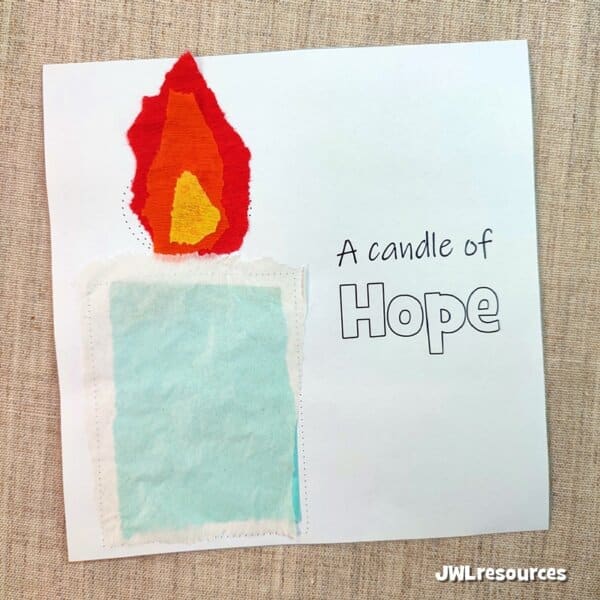 Advent Candle week 1 HOPE - Jeremiah 33 - Image 3