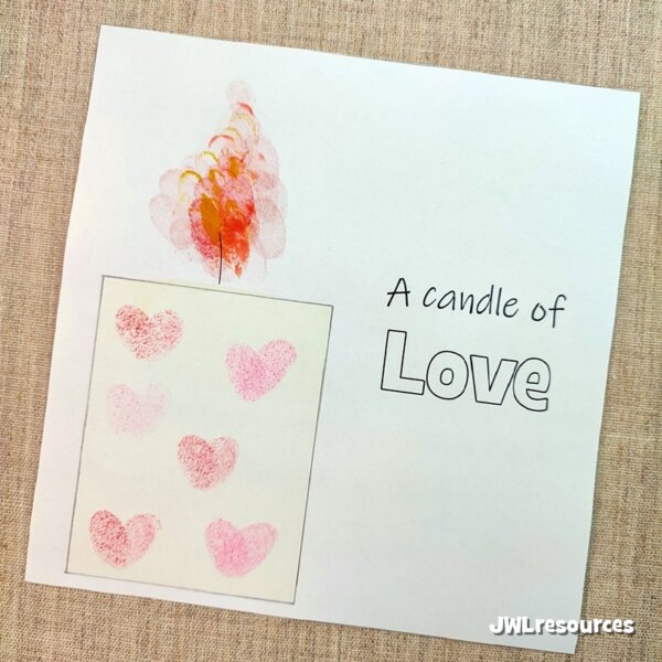 Advent Candle week 2 LOVE - Luke 1 - Image 2