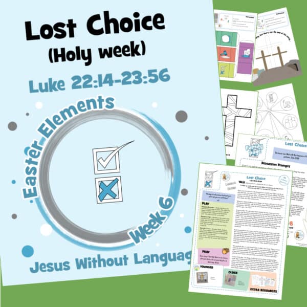 Lost Choice (Good Friday) : Lent C6
