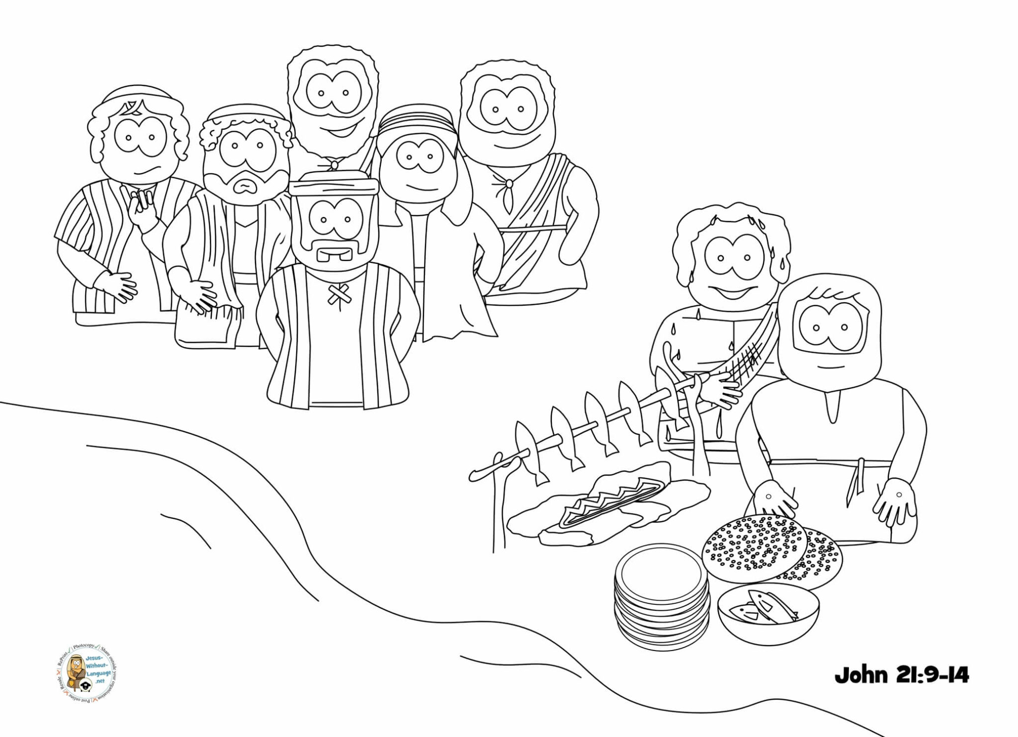 JWL-Beach Breakfast-colouring1