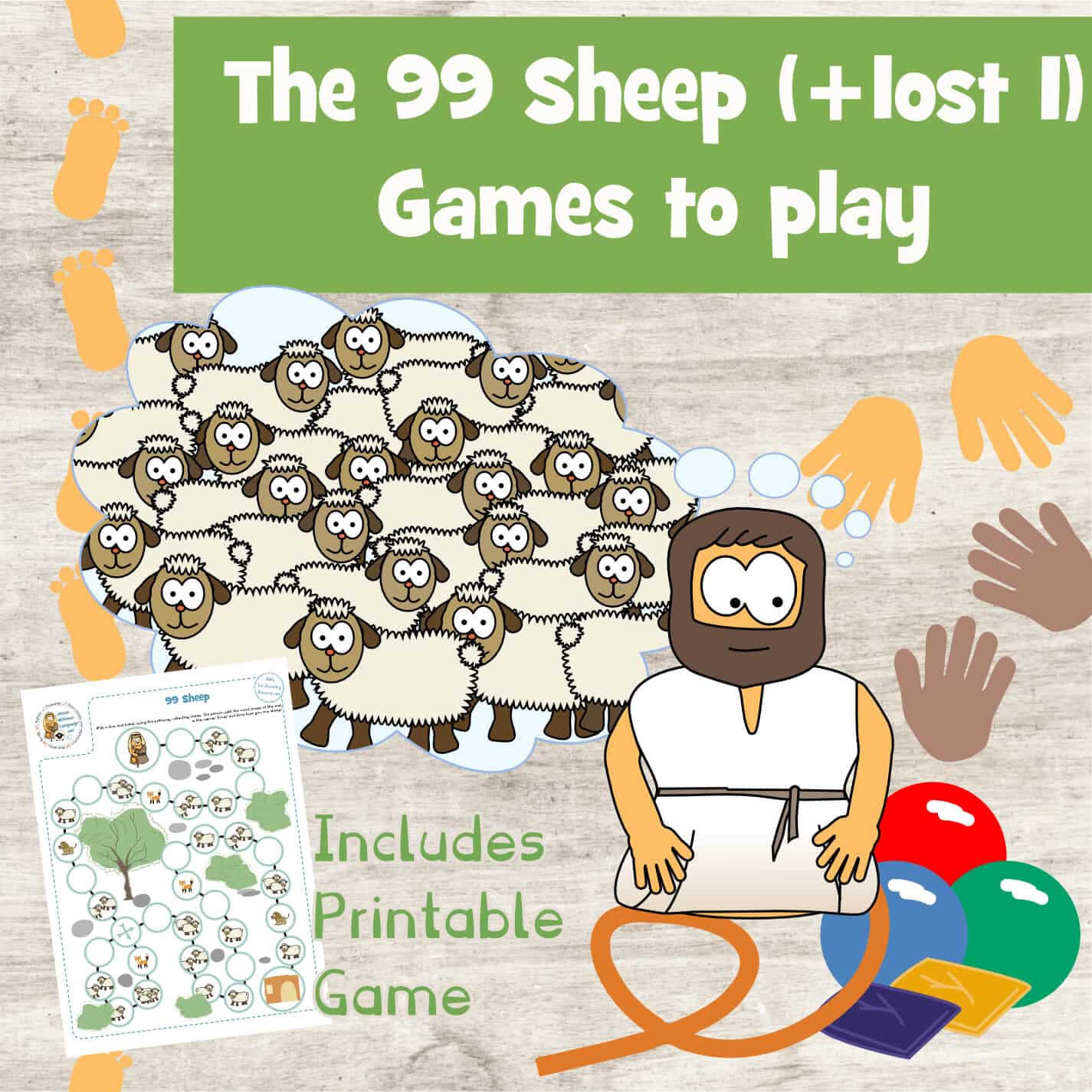 The 99 Sheep – Luke 15 Games