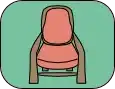 Suitable for seated groups icon